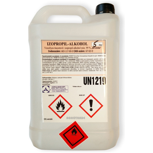 IZOPROPANOL ( IZOPROPIL ALKOHOL ) 19L