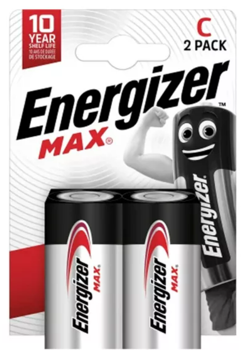 ENERGIZER MAX ALKÁLI BABY ELEM C B2