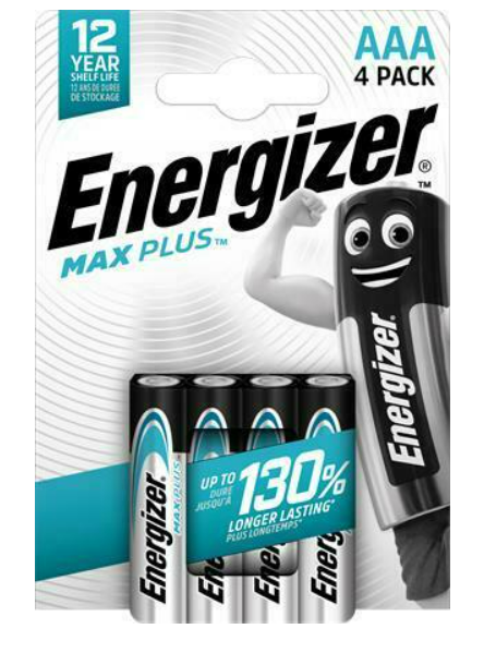 ENERGIZER MAX PLUS ALKÁLI MIKRO ELEM AAA B4