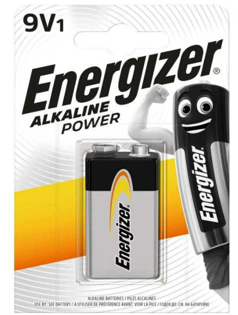 ENERGIZER POWER ALKÁLI 9V ELEM B1