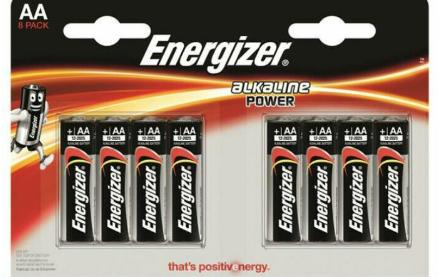 ENERGIZER POWER ALKÁLI CERUZA ELEM AA B8