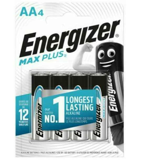  ENERGIZER MAX PLUS ALKÁLI CERUZA ELEM AA B4