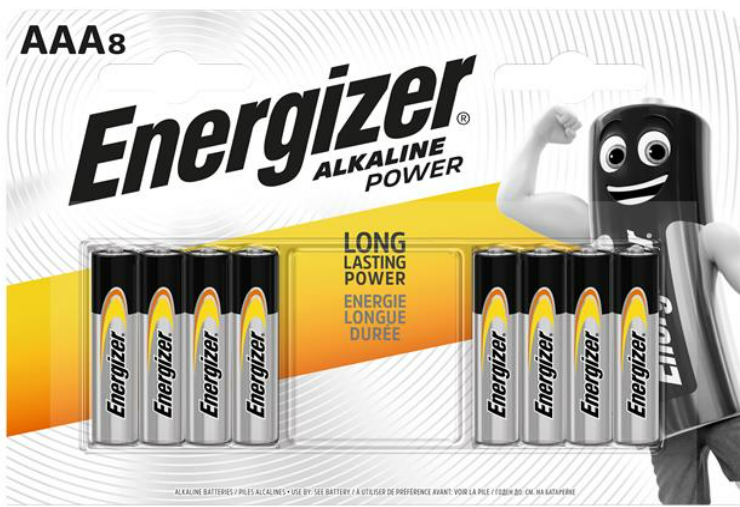  ENERGIZER POWER ALKÁLI MIKRO ELEM AAA B8