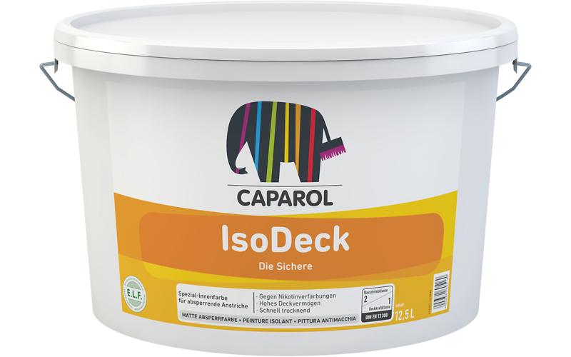 CAPAROL ISO DECK Speciális beltéri falfesték 