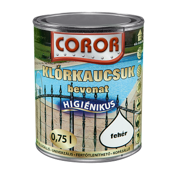 Coror klórkaucsuk bevonat